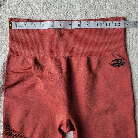 MOTUS SEAMLESS LEGGINGS HIGH WAIST – TERRA ROSE - Picture 10 of 12